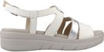 STONEFLY AQUA III 23 Sandalen met hak Dames Wit Leer Maat 38
