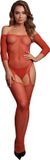 Le Désir by Shots Sexy Glanzende Cut-Out Panty - Rood