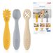 reer LittleYummie Siliconen babylepel