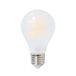 GARZA LED-gloeilampen met opaal filament, standaard, warm licht, 2700 K, E27-fitting, 8 W, 1060 lumen