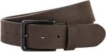 camel active Riem van nubuckleer - Maat menswear-S - Donkerbruin