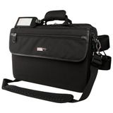 Protec Lux Combo Messenger Pro Pac Case voor Fluit en Piccolo - Zwart