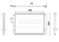 MAHLE Kondensator, Klimaanlage AC43000P