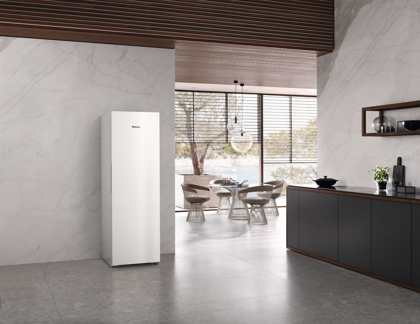 Miele FN 4372 D - Vrijstaande vrieskast - Wit