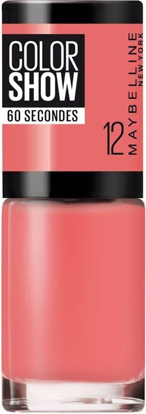 Maybelline Color Show Nagellak - 12 Koraal Crème - 7ml