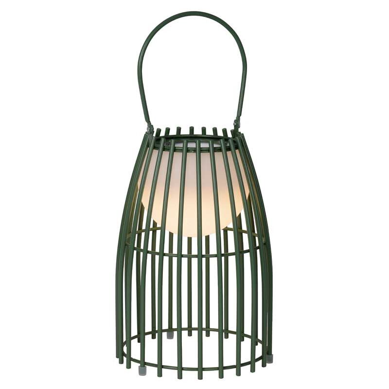 Lucide Tafellamp Fjara Groen - Metaal - Ø17,5 cm - 2800K - IP44