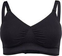 Medela Keep Cool Ultra bh - Naadloze voedingsbh - Zwangerschapsbh met 6 ademende zones - Soft Touchmateriaal – Comfortabel en ondersteunend - Zwart - Maat L