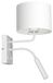 Luminex Wandlamp voor hotels met flexibele arm, model ARDEN 3423