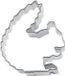 Städter Squirrel Cookie Cutter, 4 cm, Stainless Steel, Silver