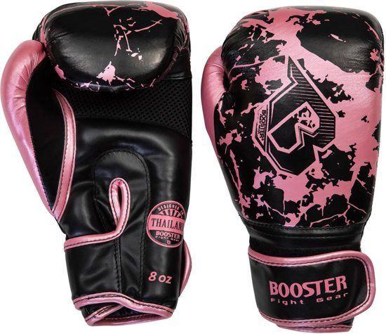 Booster Fight Gear BOKSHANDSCHOENEN – BG YOUTH MARBLE ROZE - 8 oz