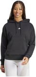 Adidas Essentials Small Logo French Terry Hoodie Zwart XL Vrouw