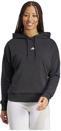 Adidas Essentials Small Logo French Terry Hoodie Zwart XL Vrouw