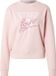 Guess Dames sweatshirt met tricot driehoek in fleece
