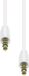 ProXtend câble M-M fin 3 pôles, blanc, 10 mètre, modèle M3S-10W