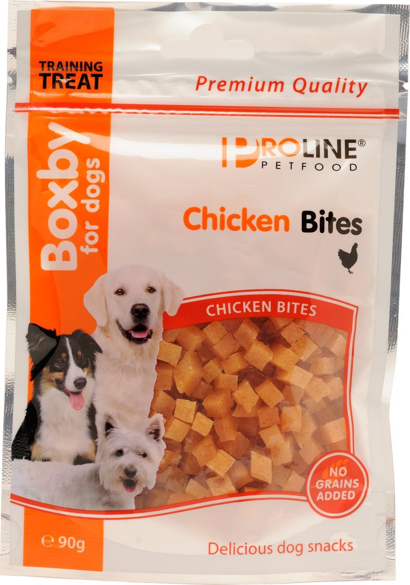 Proline Boxby Chicken Bites Kip Vis 90 g