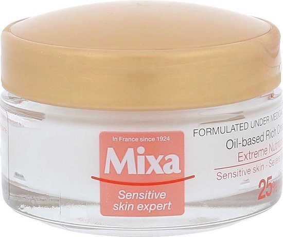 Mixa - Oil based Rich Cream Rich Nourishing Cream 25% - 50ml