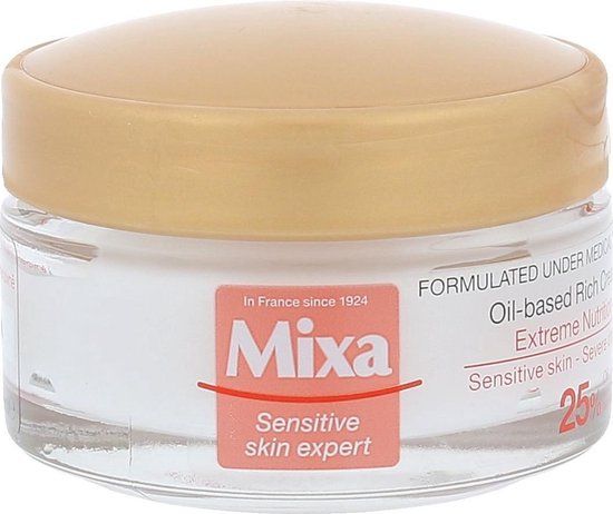 Mixa - Oil based Rich Cream Rich Nourishing Cream 25% - 50ml