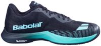 Babolat Shadow Spirit 2 - Herenschoenen - Zwart/Cyaan - Maat 42