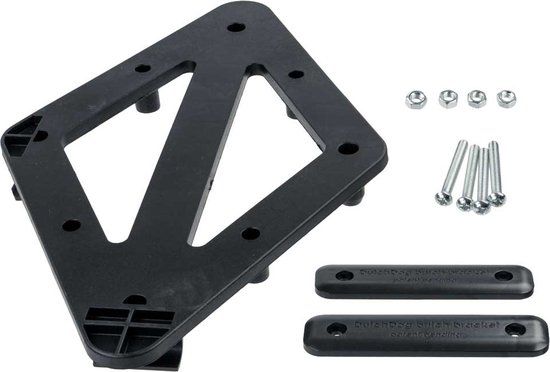 MANDD DOGGYRIDE ADAPTER PLAAT ZW - Zwart - Nederlands