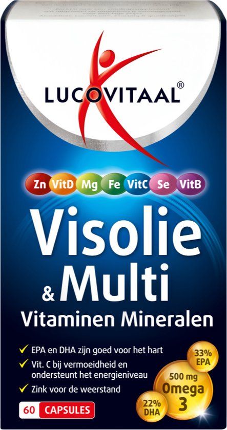 Lucovitaal Multi & Visolie Capsules - 60 stuks