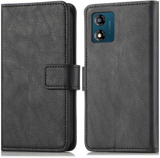 imoshion Luxe Bookcase voor de Motorola Moto E13 - Zwart