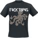 Tierisch Beestachtig Fucktopus Heren T-shirt - zwart - XL