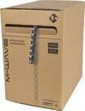 M-Wave Ventura Single speed ketting - 15m rol - grijs/bruin - inclusief 10 verbindingsschakels