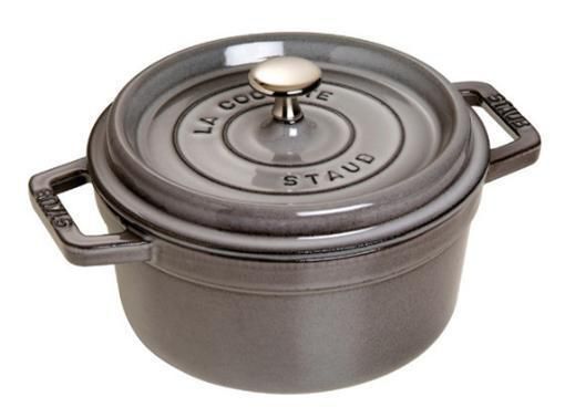Staub Cocotte - 20 cm - Gietijzer - Grijs