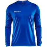 Craft Squad GO Jersey Solid LS Lange Mouw Royal Blue Polyester Heren 3XL