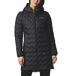 Columbia Delta Ridge Long Down Jacket Dames Zwart XS