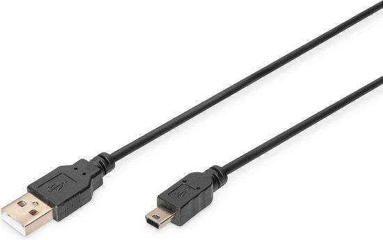 Digitus AK-300130-018-S USB 2.0 1.8m Zwart