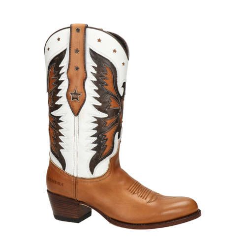 Sendra Deborah leren cowboylaarzen cognac