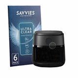 Savvies Screenprotector voor Philips Airfryer 2000 Series 6.2L - Transparant - 6 Stuks