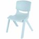 Van der Meulen Chaise enfant Plastique Pastel Bleu