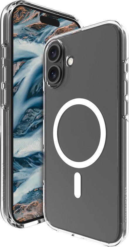 Dbramante1928 Iceland Pro Mag Hoesje voor iPhone 16 - Transparant