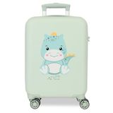 Roll Road Happy Pets Cabinekoffer, roze, 33 x 50 x 20 cm, stijf, 2 kg, combinatiesluiting aan de zijkant, ABS, 2 kg, 28 l, handbagage, Roze, Eén maat, cabinekoffer