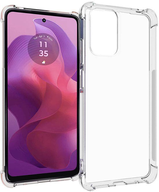 imoshion Shockproof Case voor de Motorola Moto G04 / G24 - Transparant