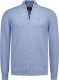 NZA Heren Trui 26HN402 Capri Blue Melange