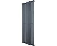 Monster Group BV Radiateur design ovale - 1 colonne - 1600x600 mm - Gris anthracite