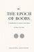 BC: The Epoch of Boobs: A Brief and Entirely Serious History of the Soft Century
