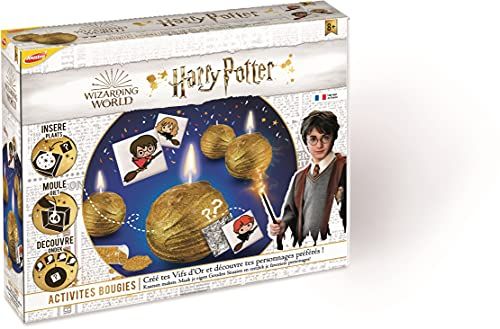 Joustra Harry Potter Harry Potter kaarsen met was en gel - creatieve vrijetijdsbesteding voor kinderen vanaf 8 jaar