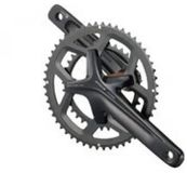 FSA Dubbel crankstel Gossamer ABS BB386 52x36T 172.5mm Zwart Aluminium 11-speed Racefiets