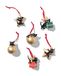 HEMA Décorations De Noël À Suspendre Siepie 19,5 X 4,5 X 14,5 Cm - Lot De 6 (multicouleur)