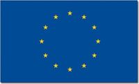 Merkloos / Sans marque Promex Gmbh Vlag Europa - 3x stuks - 90 x 150 cm - Europese Vlag - Europe