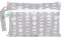 Bumkins - Wet / Dry Clutch | met 2 Vakken - Waterdichte Luierzak & Waszak - Wetbag voor Nat en Droog - Lunar Phase