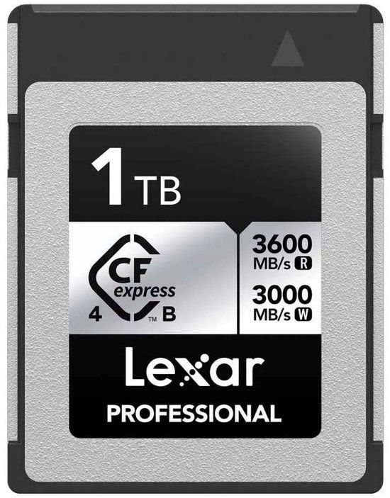 Lexar Professional SILVER 4.0 1TB CFexpress Type B - 0843367135820
