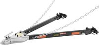 VEVOR Trekhaak 5000lb Gepoedercoate Universele Trekhaakkoppeling van Gelegeerd Staal, Past Op 2" Kogelkoppeling 39,4" Openingsbreedte voor Camper Auto Aanhanger Vrachtwagen