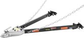 VEVOR Trekhaak 5000lb Gepoedercoate Universele Trekhaakkoppeling van Gelegeerd Staal, Past Op 2" Kogelkoppeling 39,4" Openingsbreedte voor Camper Auto Aanhanger Vrachtwagen