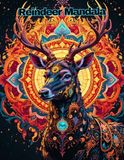 Winter Reindeer Mandala Coloring Book