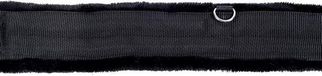 HKM Singel Teddy VZ black/black Kunststof